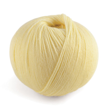 Merino wool yarn 100% Baby DMC, magic yellow (091)