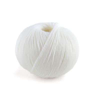 Merino wool yarn 100% Baby DMC, creamy white (01)