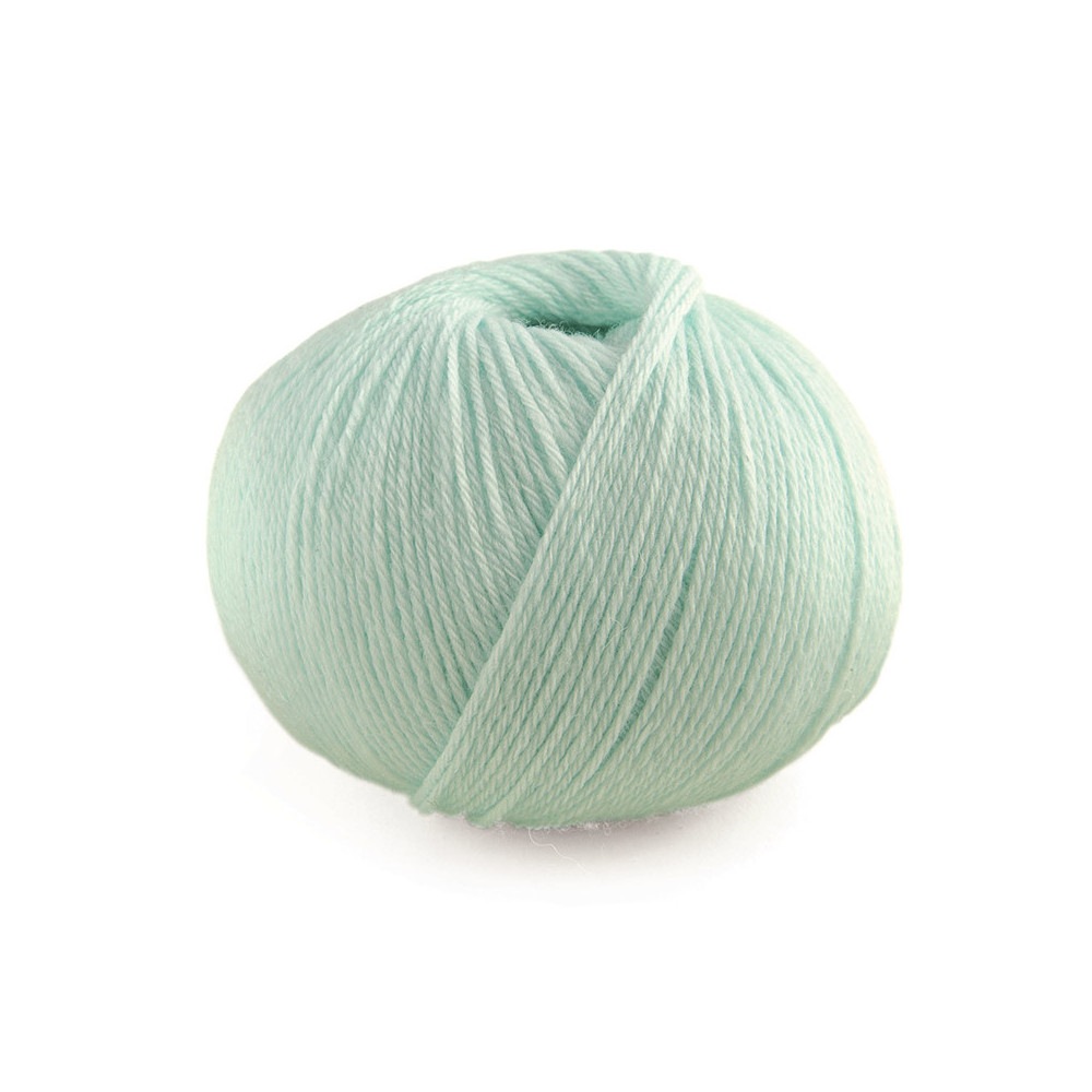 Merino wool yarn 100% Baby DMC, sky turquoise (081)
