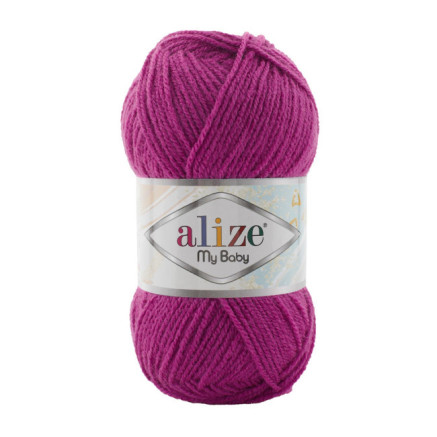 Yarn Alize My Baby fuchsia (130)
