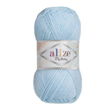 Пряжа Alize My Baby небесно-блакитний (183)