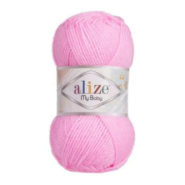 Пряжа Alize My Baby рожевий (191)