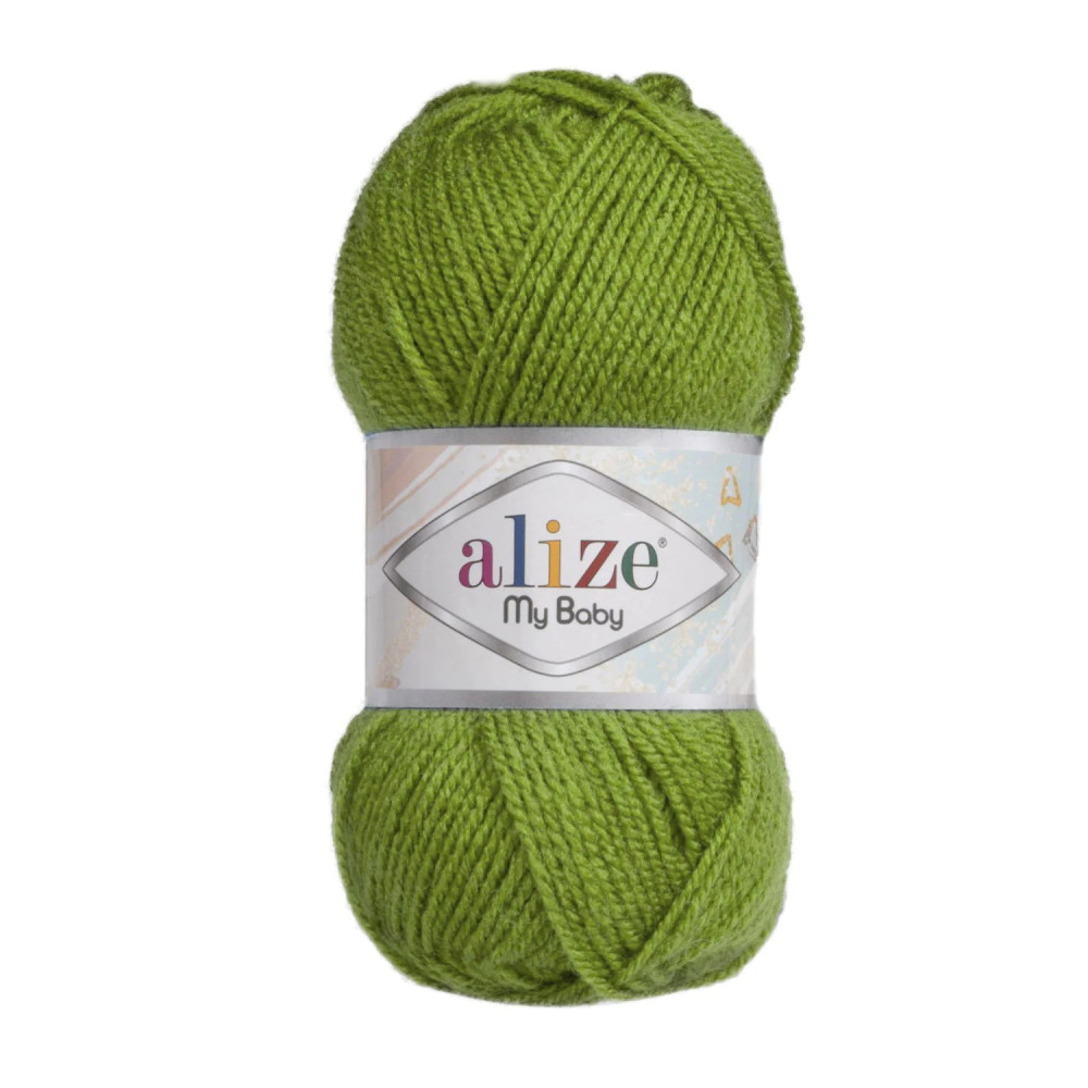 Пряжа Alize My Baby яблучно-зелений (210) Пряжа Alize My Baby яблучно-зелений (210)