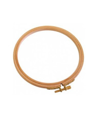 Wooden round embroidery hoop 12.5 cm DMC (MK0024/10)