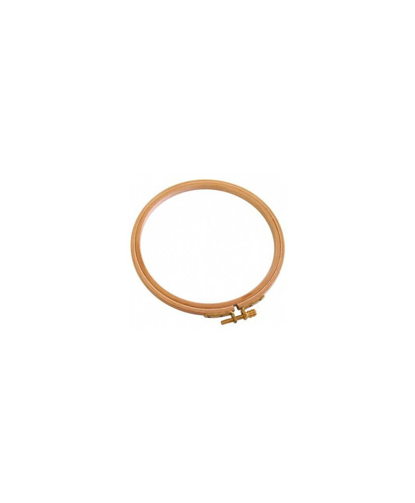 Wooden round embroidery hoop 12.5 cm DMC (MK0024/10) Wooden round embroidery hoop 12.5 cm DMC (MK0024/10)