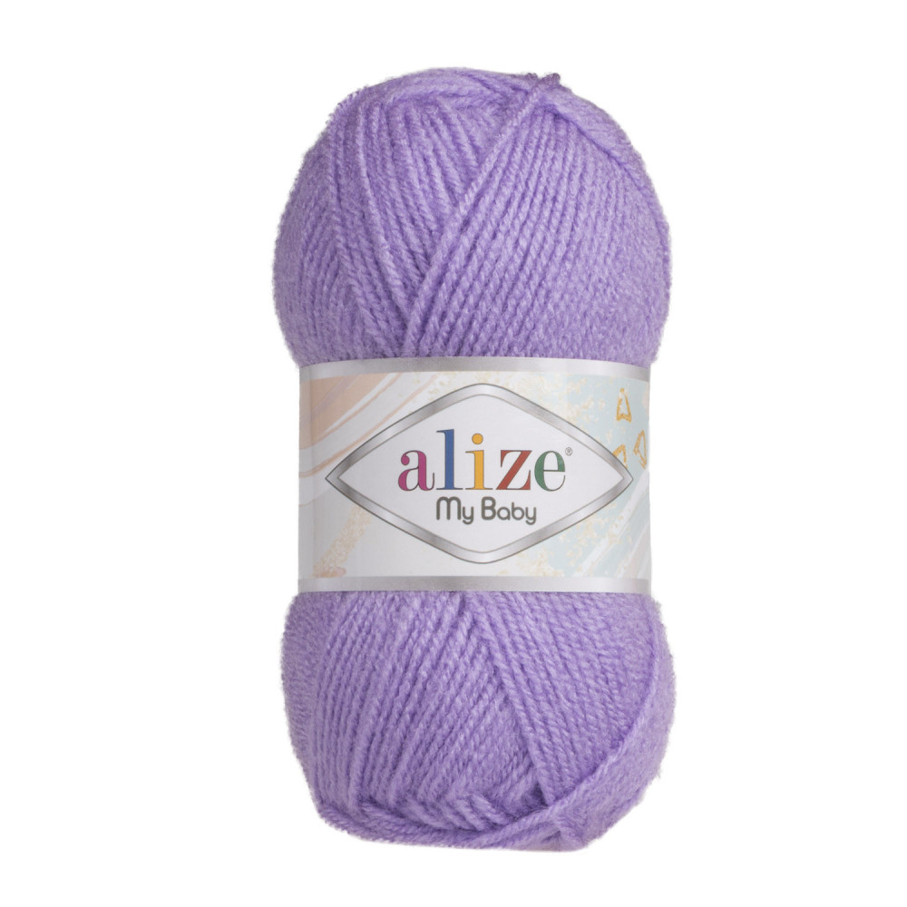 Пряжа Alize My Baby сиреневый (247) Пряжа Alize My Baby сиреневый (247)
