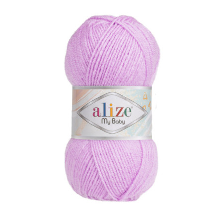 Yarn Alize My Baby purple (27)