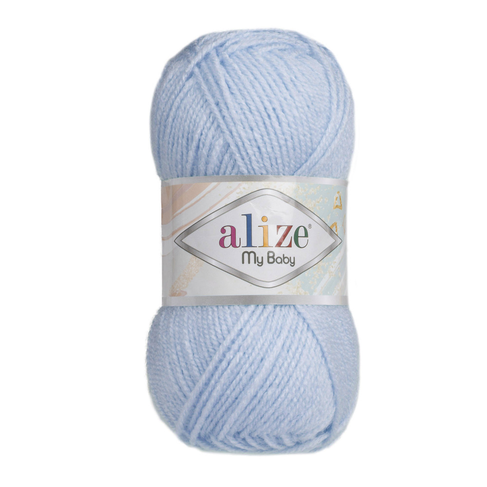 Пряжа Alize My Baby блакитний (40) Пряжа Alize My Baby блакитний (40)
