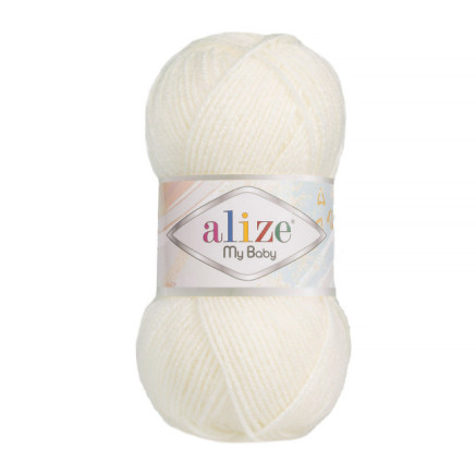 Yarn Alize My Baby pearl (450)