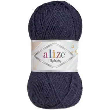 Пряжа Alize My Baby темно-синій (58)