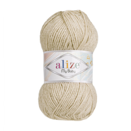 Yarn Alize My Baby light taupe (599)