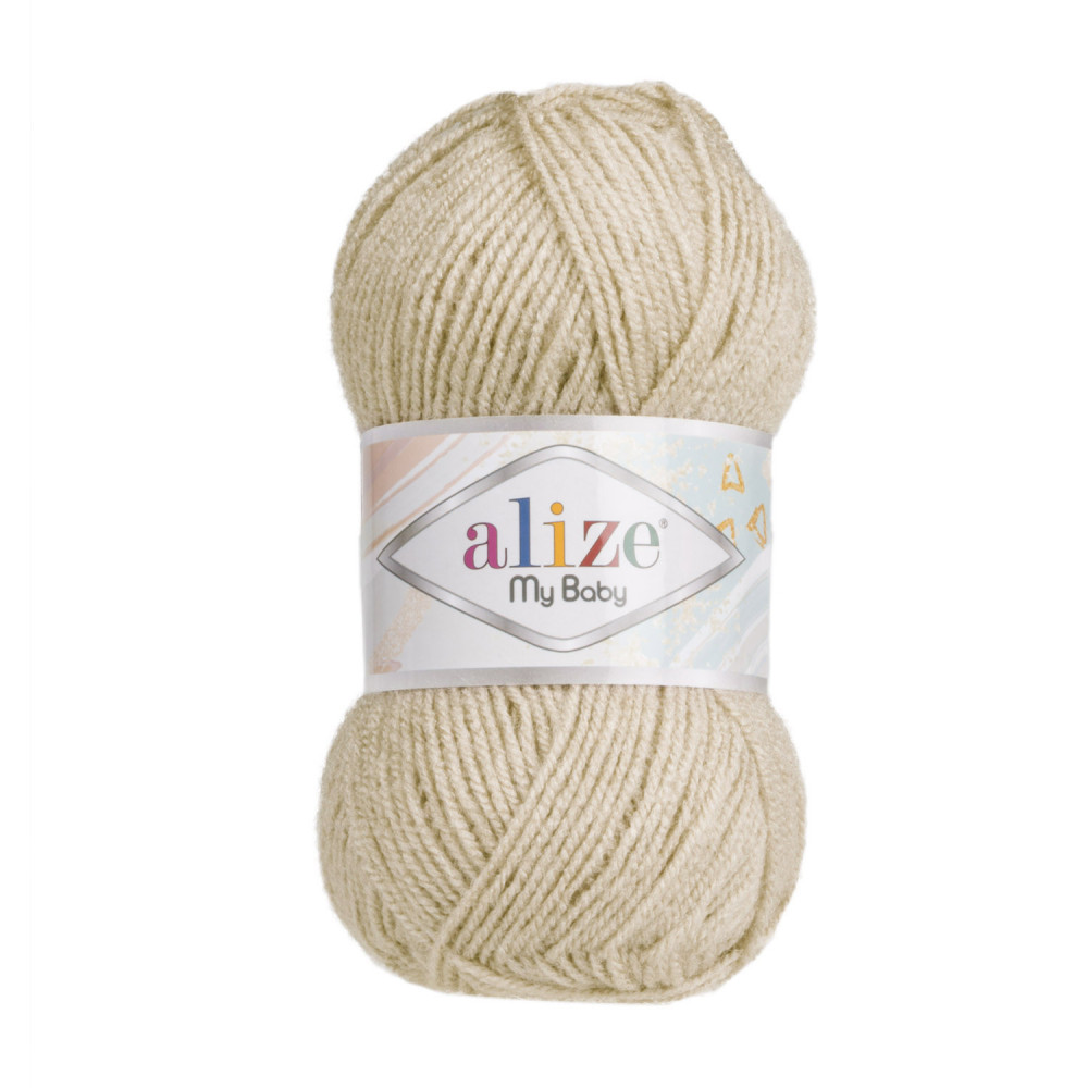 Yarn Alize My Baby light taupe (599) Yarn Alize My Baby light taupe (599)