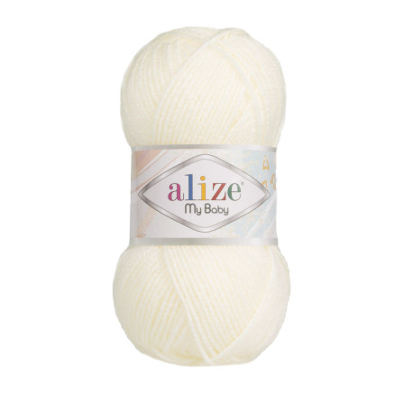 Yarn Alize My Baby milky (62)