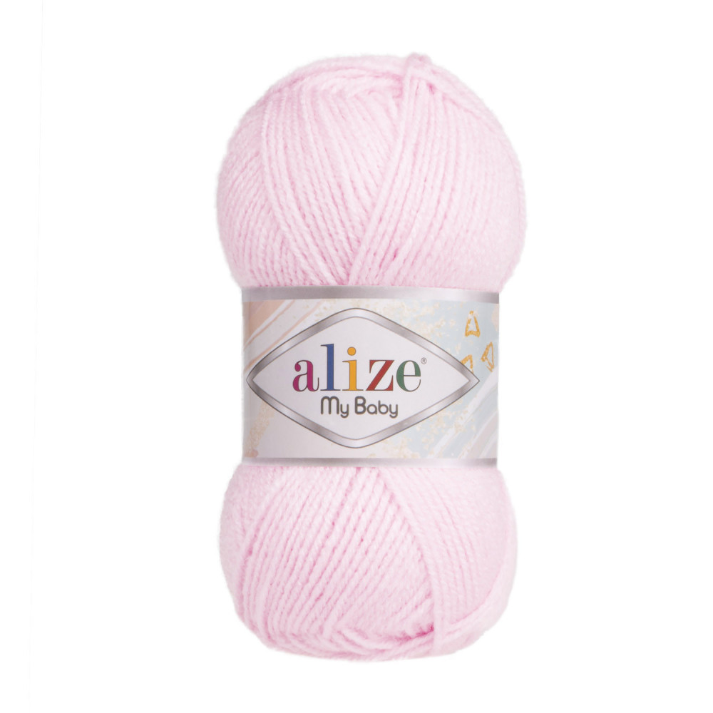 Yarn Alize My Baby light pink (185) Yarn Alize My Baby light pink (185)