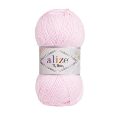 Yarn Alize My Baby light pink (185)