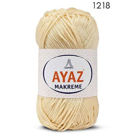 Полипропиленовый шнур Makreme Ayaz, ванильный (1218)