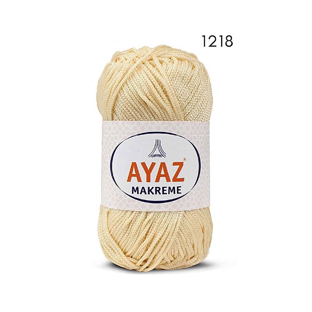 Поліпропіленовий шнур Makreme Ayaz, ванільний (1218) Поліпропіленовий шнур Makreme Ayaz, ванільний (1218)