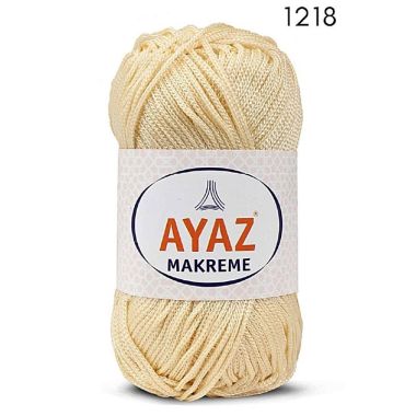 Polypropylene cord Makreme Ayaz, vanilla (1218)