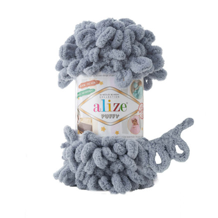 Yarn Alize Puffy gray (428)