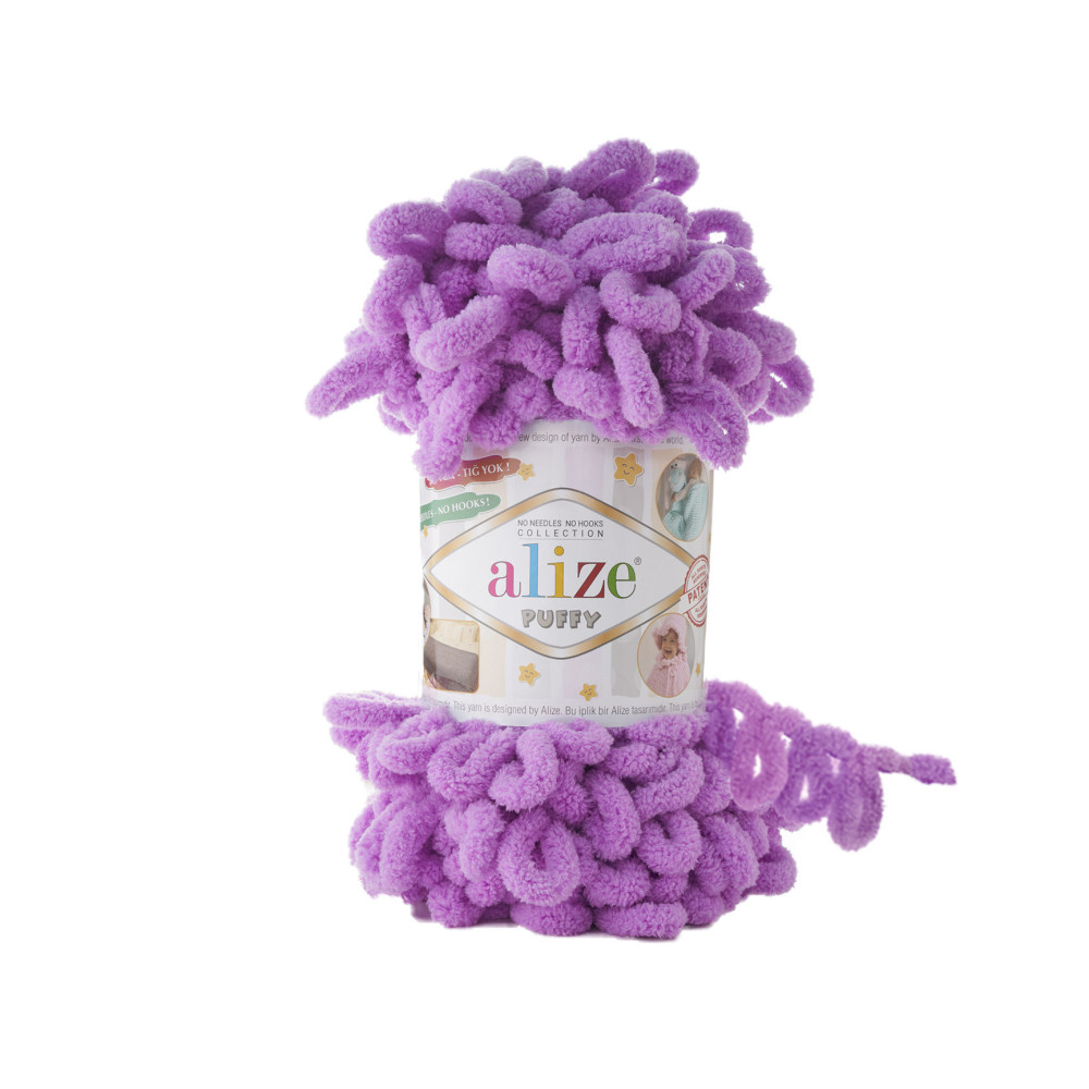 Пряжа Alize Puffy орхідея (378) Пряжа Alize Puffy орхідея (378)