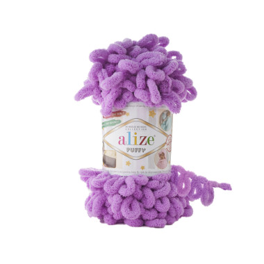 Пряжа Alize Puffy орхідея (378)