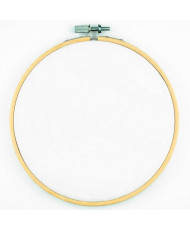 Bamboo round embroidery hoop 19 cm