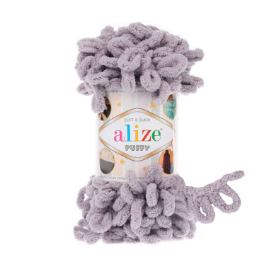 Пряжа Alize Puffy тауп (268)