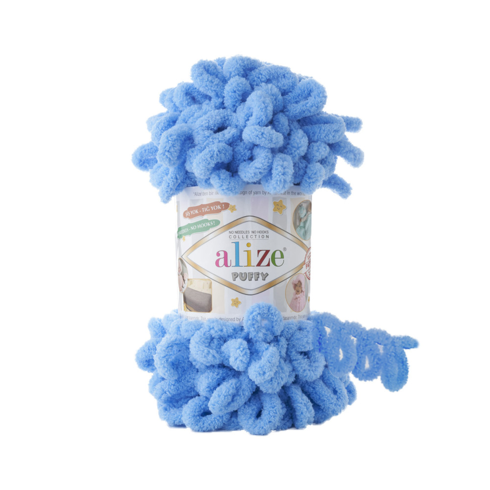 Yarn Alize Puffy light blue (289) Yarn Alize Puffy light blue (289)