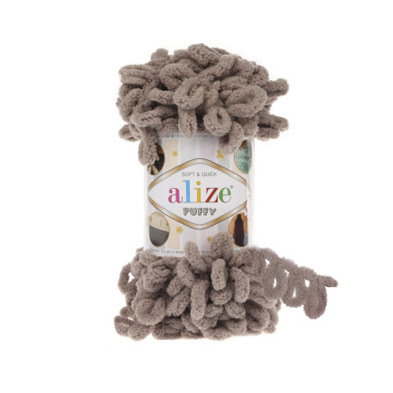 Yarn Alize Puffy light mocha (530)