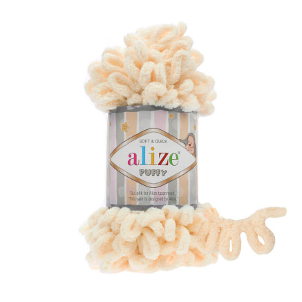 Yarn Alize Puffy light vanilla (742)