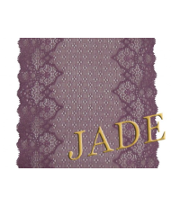 Elastic lace, lilac, width 17 cm (1149-14)