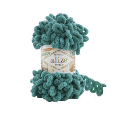 Yarn Alize Puffy emerald (847)