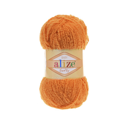 Yarn Alize Softy bright orange (06)