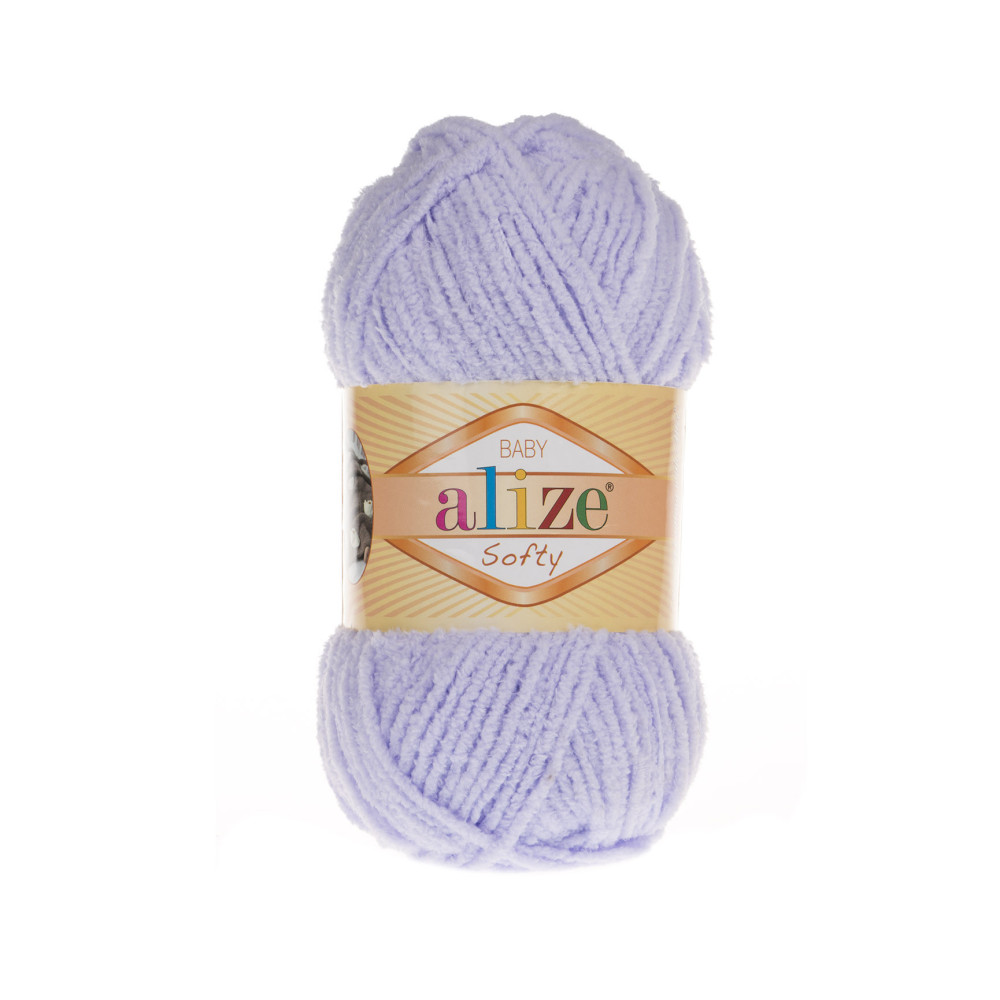 Пряжа Alize Softy нежная сирень (146) Пряжа Alize Softy нежная сирень (146)