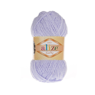 Пряжа Alize  Softy нежная сирень (146)