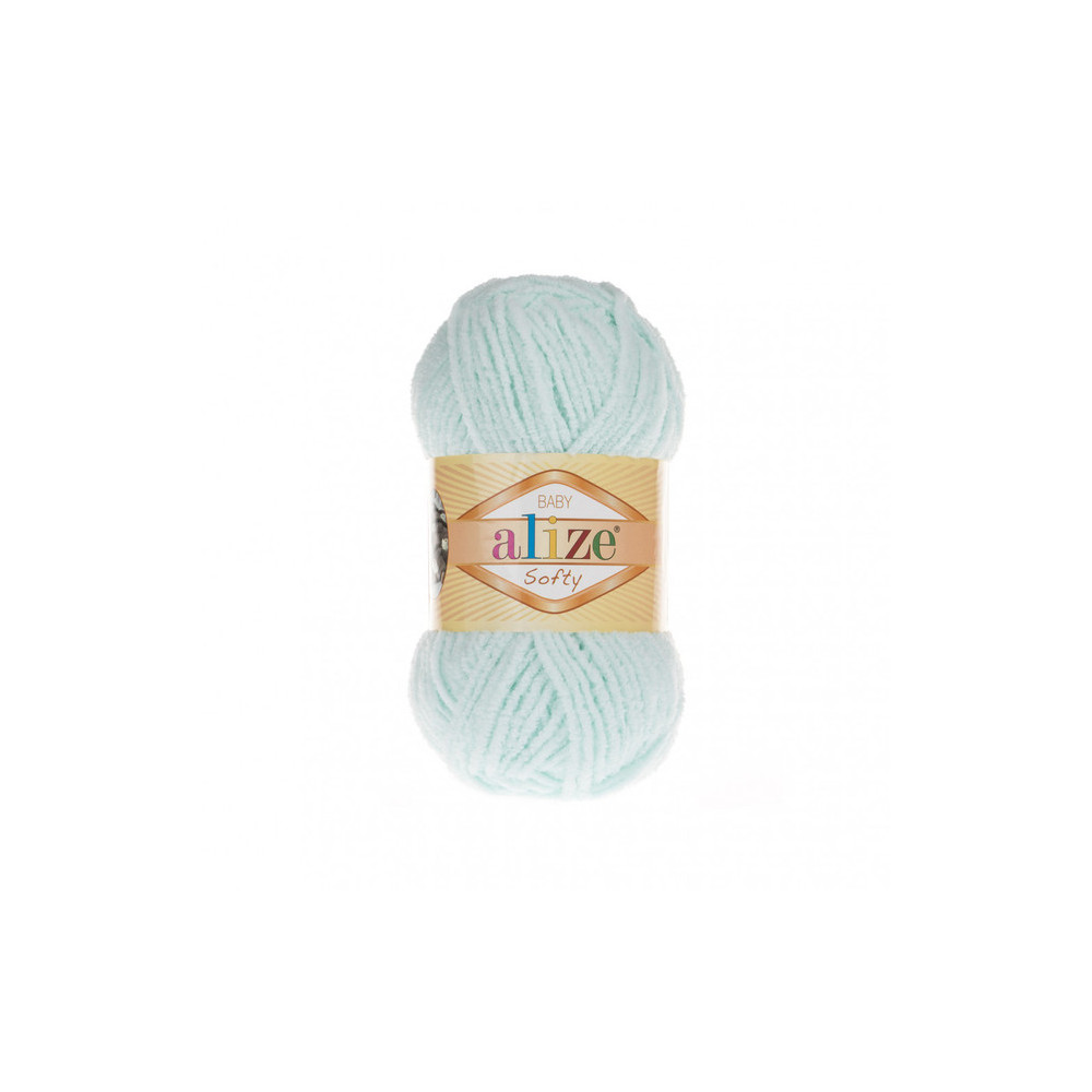 Yarn Alize Softy light mint (15) Yarn Alize Softy light mint (15)