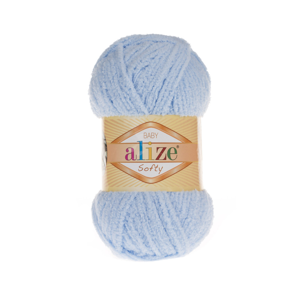 Пряжа Alize Softy ніжно-блакитний (183) Пряжа Alize Softy ніжно-блакитний (183)