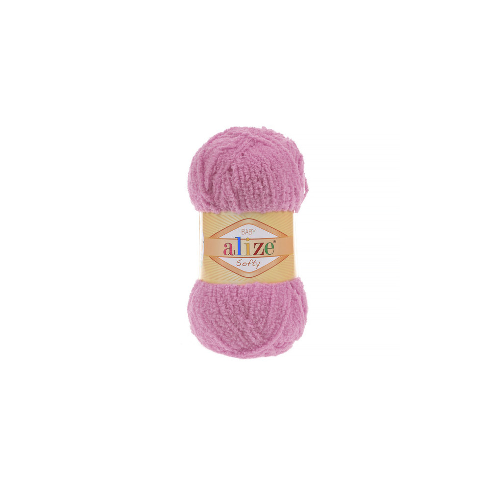 Yarn Alize Softy bright pink (191) Yarn Alize Softy bright pink (191)