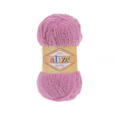 Yarn Alize Softy bright pink (191)