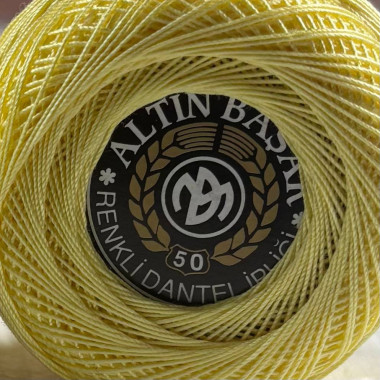 Yarn Пряжа Altin Basak Iris light yellow (303)
