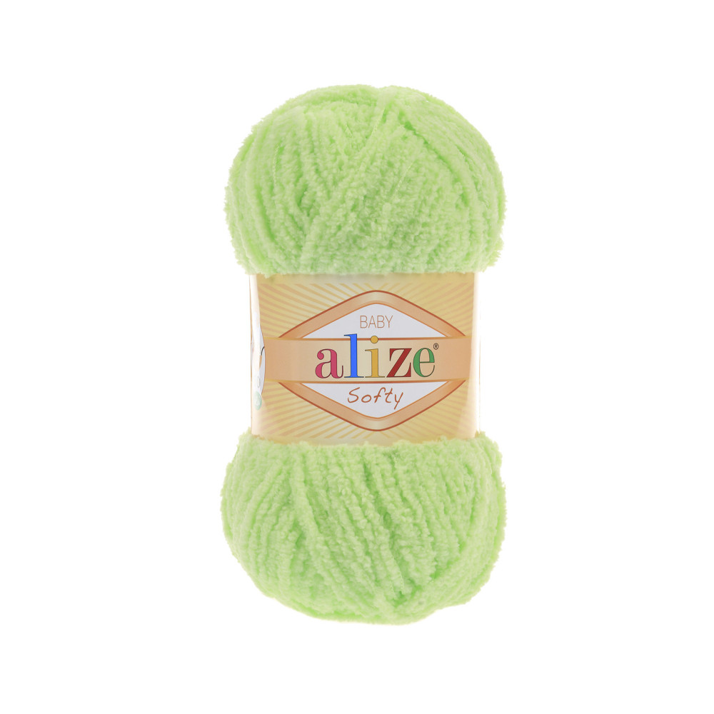 Пряжа Alize Softy салатовый (41) Пряжа Alize Softy салатовый (41)