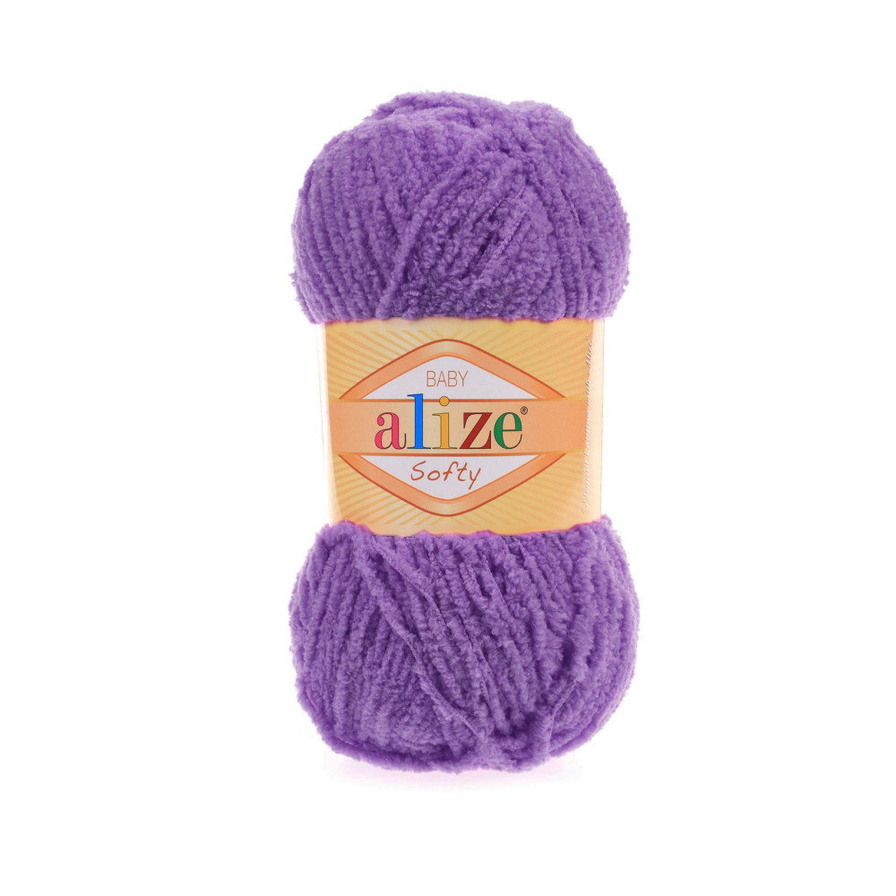 Yarn Alize Softy dark purple (44) Yarn Alize Softy dark purple (44)