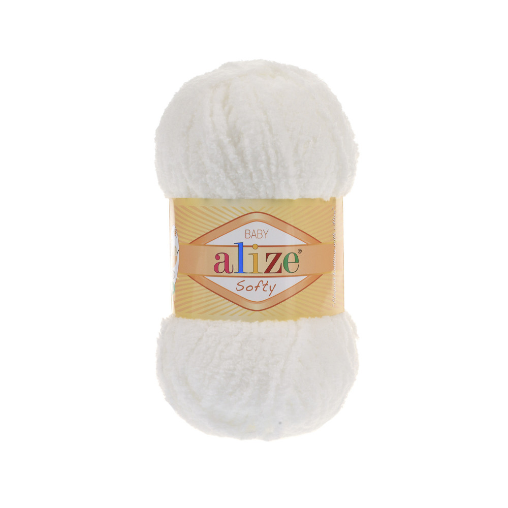 Пряжа Alize Softy жемчужный (450) Пряжа Alize Softy жемчужный (450)