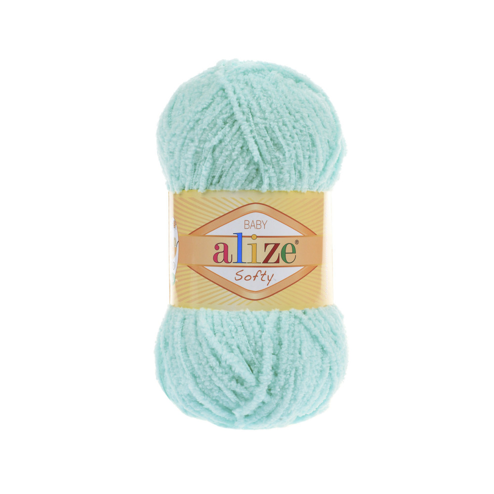 Пряжа Alize Softy мятный (669) Пряжа Alize Softy мятный (669)