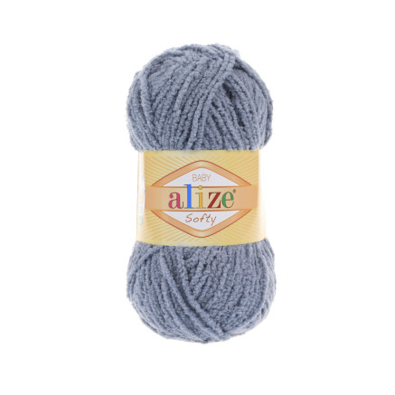 Yarn Alize Softy gray (119)
