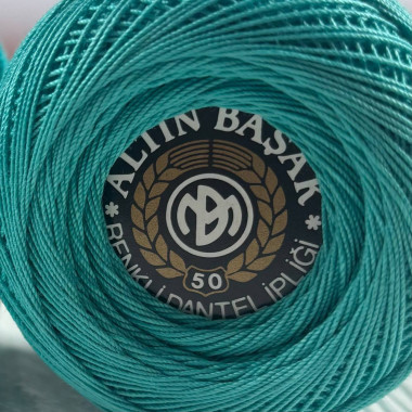 Yarn Пряжа Altin Basak Iris turquoise green (316)