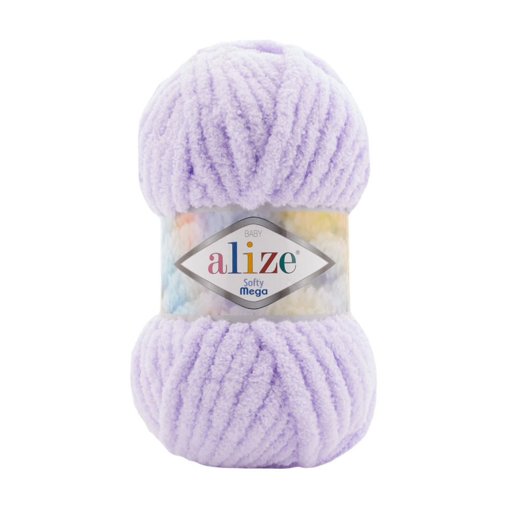 Yarn Alize Softy Mega delicate lilac (146) Yarn Alize Softy Mega delicate lilac (146)