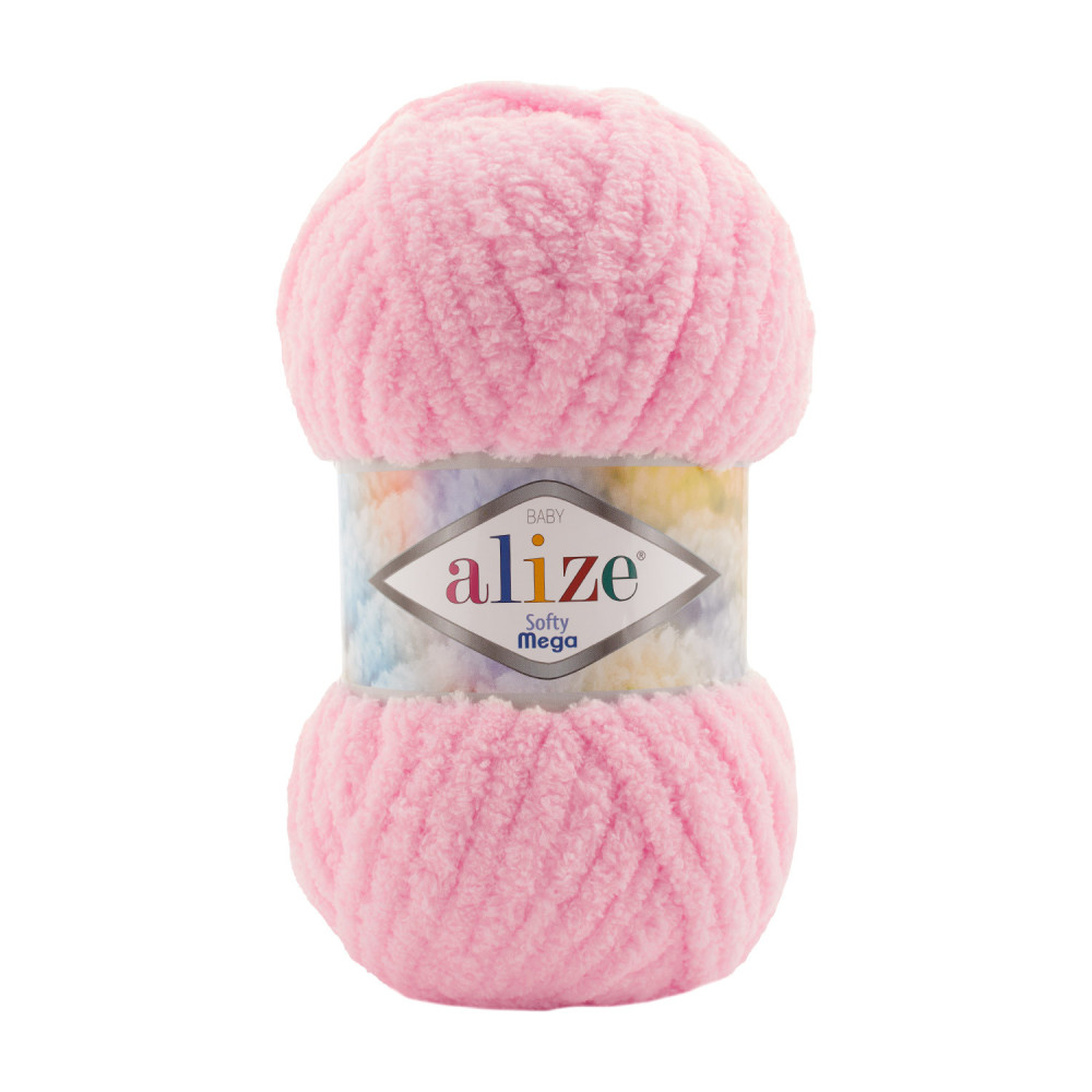 Yarn Alize Softy Mega soft pink (185) Yarn Alize Softy Mega soft pink (185)