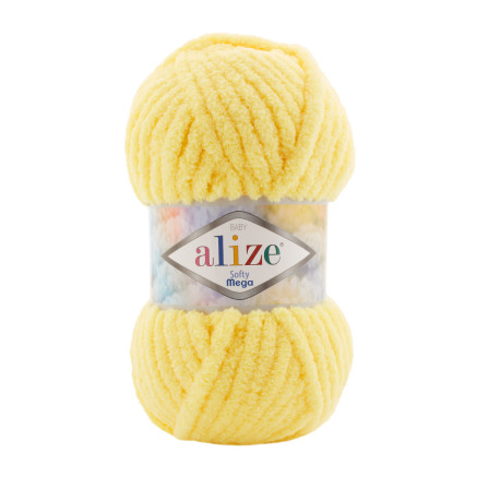Yarn Alize Softy Mega lemon (187)