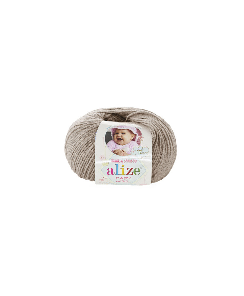Yarn Alize Baby Wool mocha (167) Yarn Alize Baby Wool mocha (167)